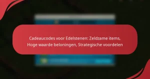 Cadeaucodes voor Edelstenen: Zeldzame items, Hoge waarde beloningen, Strategische voordelen